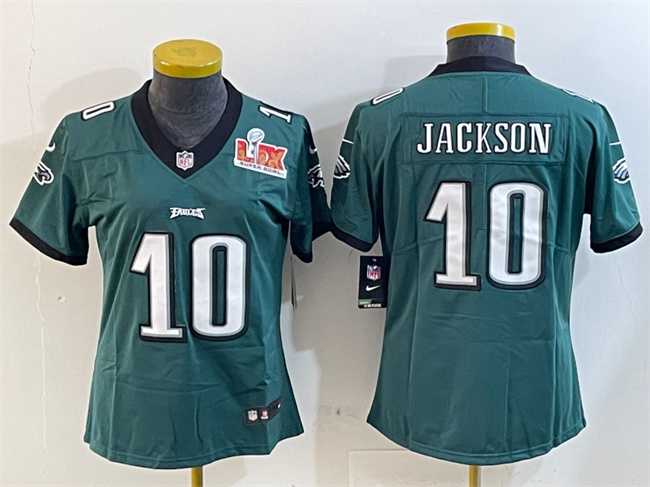 Women's Philadelphia Eagles #10 DeSean Jackson Green 2025 Super Bowl LIX Patch Vapor Untouchable Limited Stitched Jersey Dzhi,We sell and wholesale Women's Philadelphia Eagles #10 DeSean Jackson Green 2025 Super Bowl LIX Patch Vapor Untouchable Limited Stitched Jersey Dzhi on line form chian!